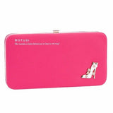 PU Leather Wallet Heels Wallet Phone Package