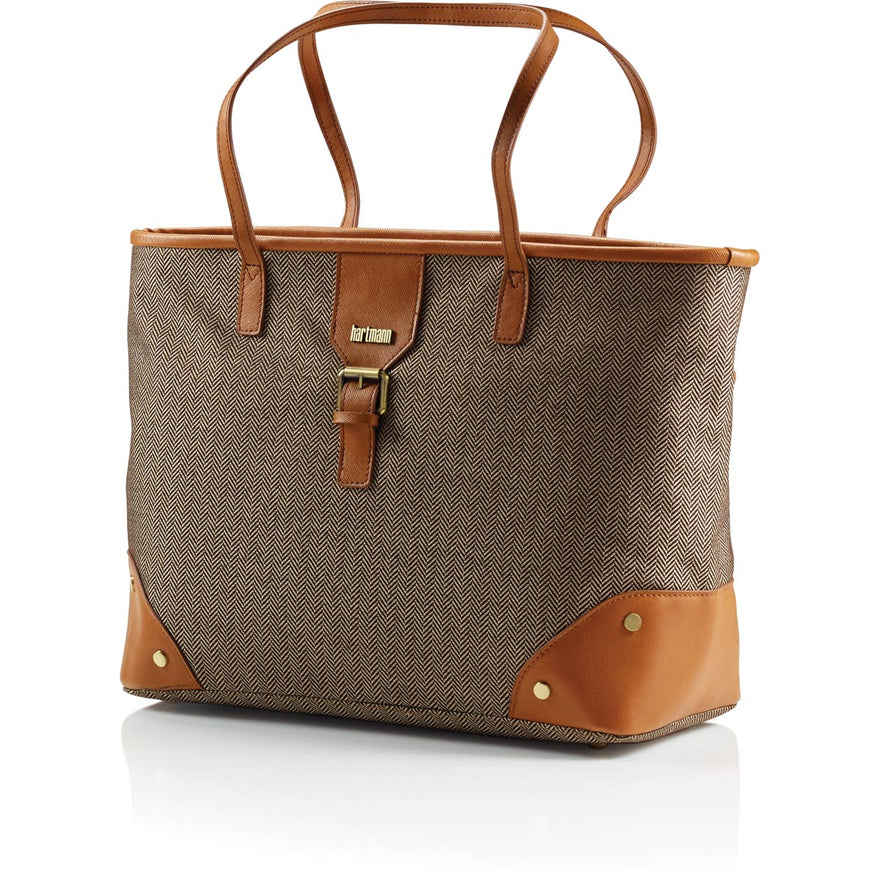 Hartmann Herringbone Luxe Shoulder Bag