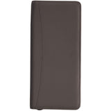 Royce Leather Executive Zippered Travel Document Passport Case Credit Card Wallet 