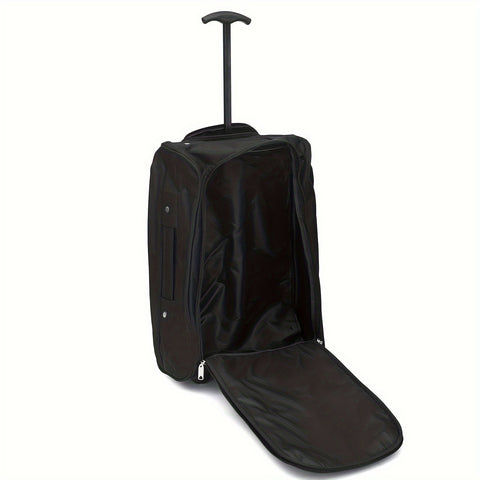 17 Inch Trolley Bag With Wheels For Travel, Men's Rolling Travel Bag, Carry-On Luggage Business Bag