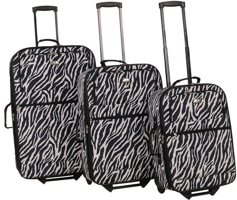 American Flyer Safari 3 Piece Luggage Set