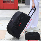 Foldable Travel Duffle Bag, Waterproof Luggage Suitcase Organizer, Weekender Overnight Bag