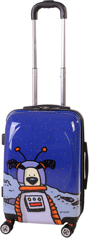 Ed Heck Moon Dog 21in Hardside Spinner