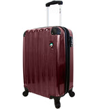 Mia Toro Spazzolato Lucido Hardside Spinner Carry On