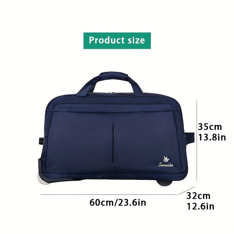 Trolley Bag, Travel Portable Large Capacity Luggage Bag, Folding Boarding Shortdistance Travel Bag