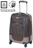 Mancini Bristol2 Hybrid 20in Expandable Spinner Carry On