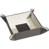 Royce Leather Luxury Suede Lined Catchall Valet