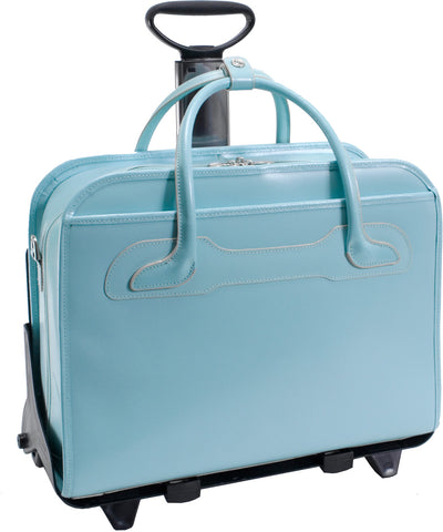 McKlein W Series Willowbrook Leather Wheeled Ladies Case