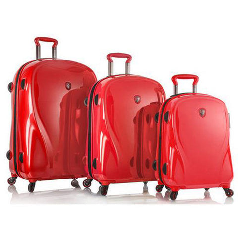 Heys Xcase 2G 3 Piece Hardside Spinner Set 