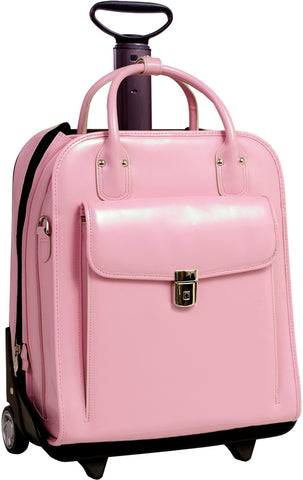 McKlein W Series La Grange Leather Wheeled Ladies Case