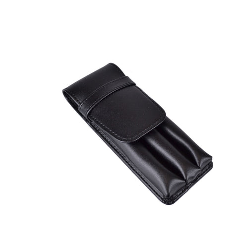 Royce Leather 3 Slot Triple Fountain Pen Case 