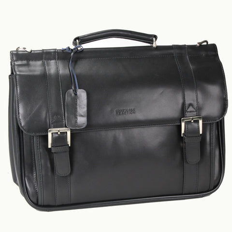 Kenneth Cole Reaction "Rod, White, And Blue" Double Gusset Dowel Rod Portfolio