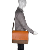 Hidesign Aiden Canvas Large Messenger Bag