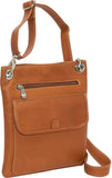 LeDonne Leather Front Flap Crossbody