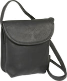 LeDonne Leather Magnetic Flap Mini Crossbody