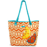 Vera Bradley Straw Beach Tote