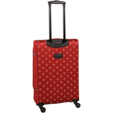 American Flyer Fleur De Lis 5 Piece Spinner Luggage Set