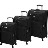 Leisure Luggage Vector Featherweights 360 3 Piece Luggage Set 