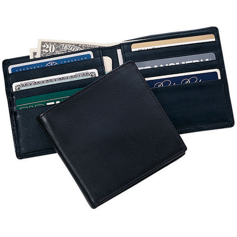 Royce Leather Hipster Men's Bifold Wallet in Genuine Leather