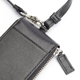 Royce Leather RFID Blocking Zippered Key Case Wallet 