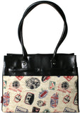 Bark N Bag Postage Stamp Monaco Tote
