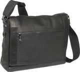 Kenneth Cole Reaction Busi-Mess Essentials - Colombian Leather Messenger Bag