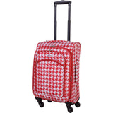 American Flyer Houndstooth 5pc Spinner Luggage Set