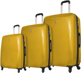Mia Toro Fibre di Carbonio Moderno Hardside Spinner 3 Piece Set
