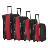 Rockland Luggage Polo Equipment Explorer 4 Piece Luggage Set