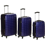 Rockland Luggage Celebrity 3 Piece Hardside Spinner Luggage Set