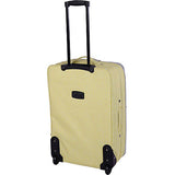 American Flyer Greek Key 4pc Luggage Set