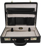McKlein V Series Coughlin Leather Expandable Attache Case