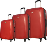 Mia Toro Fibre di Carbonio Moderno Hardside Spinner 3 Piece Set