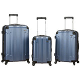 Rockland Luggage Sonic 3 Piece Hardside Spinner Luggage Set