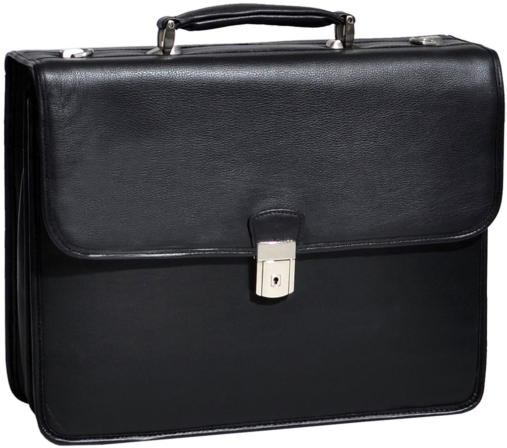 Shop Mcklein S Series Ashburn Leather Laptop Luggage Factory
