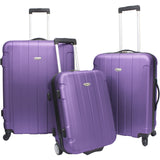 Traveler's Choice Rome 3 Piece Hardside Spinner Luggage Set