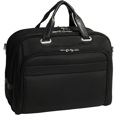 McKlein R Series Springfield Nylon FlyThrough 17in Laptop Case