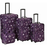 Rockland Luggage Nairobi 4 Piece Luggage Set 