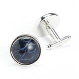 Royce Leather Genuine American Alligator Handcrafted Cufflinks 