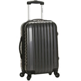 Rockland Luggage Melbourne 20in Hardside Expandable Spinner Carry On