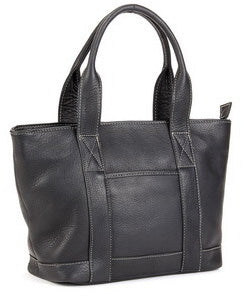 LeDonne Leather Double Strap Small Pocket Bag