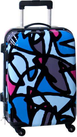 Ed Heck Scribbles 21in Hardside Spinner