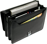 McKlein i Series Bucktown Leather Double Compartment Briefcase