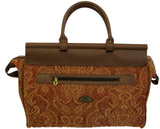 American Flyer Paisely Gold 4 Piece Luggage Set