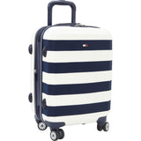 Tommy Hilfiger Rugby Stripe 21in Upright Carry On Spinner