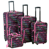 Rockland Luggage 4 Piece Expandable Luggage Set