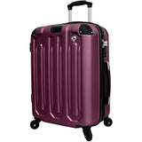 Mia Toro Regale Composite Hardside Spinner 3 Piece Set
