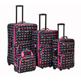 Rockland Luggage Nairobi 4 Piece Luggage Set 