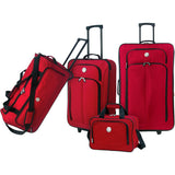 Travelers Club Euro Value II 4PC Luggage Set