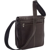 David King Deluxe Large Leather Messenger